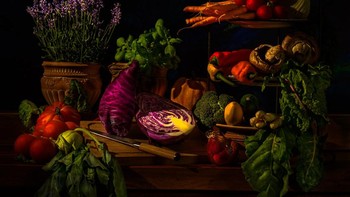 The Vegetable Kitchen karya Cristina Wanjura menjuarai kategori Still Life. Foto ini diambil di Neu-Ulm, Jerman. Foto: Cristina Wanjura/International Garden Photographer of the Year 2024