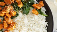 Di India dan Asia beras basmati termasuk salah satu yang populer dikonsumsi. Beras dengan bulir yang panjang-panjang ini biasanya disajikan untuk berbagai hidangan Timur Tengah. Foto: Webrestaurant