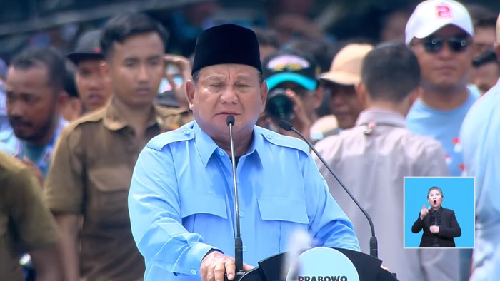Kampanye akbar Prabowo-Gibran (Tangkapan layar YouTube Waktunya Indonesia Maju)