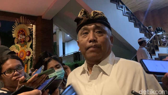Ketua KPU Bali I Dewa Agung Gede Lidartawan. (Foto: Rizki Setyo Samudero/detikBali)