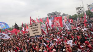 Lautan Manusia di Hajatan Rakyat Ganjar-Mahfud Semarang