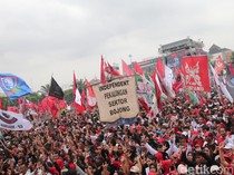 Lautan Manusia di Hajatan Rakyat Ganjar-Mahfud Semarang