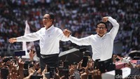 Kampanye akbar juga dihadiri petinggi parpol pengusung. Hari ini adalah hari terakhir seluruh capres-cawapres berkampanye sebelum masa tenang Pemilu 2024.