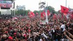 Momen Ganjar-Mahfud Disambut Antusias Pendukung di Semarang