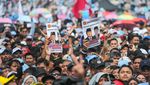 Momen Prabowo Pidato di Hadapan Pendukung Saat Kampanye Akbar GBK