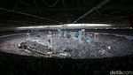 Potret GBK Jadi Lautan Manusia Pendukung Prabowo-Gibran