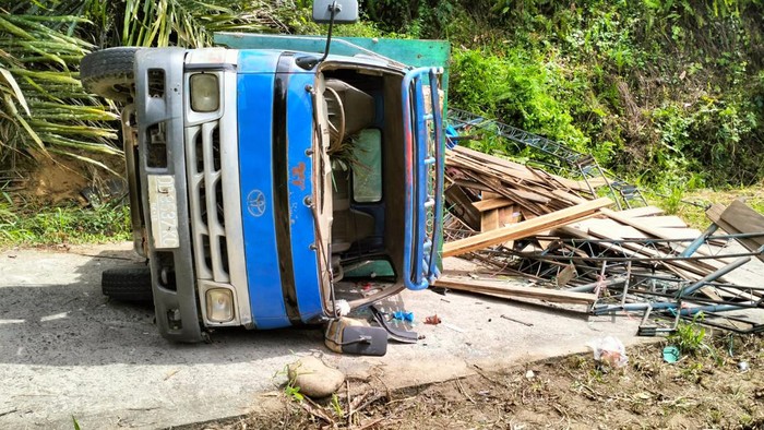 Pria di Polman tewas tertimpa truk yang ditumpanginya. Dokumen Istimewa