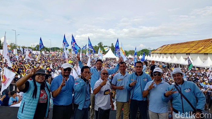 Relawan Prabowo-Gibran di Banyuwangi