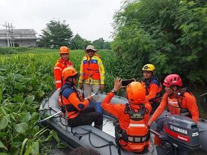 Eceng Gondok Sungai Buntung Penyebab Banjir Sidoarjo Ternyata Masih Banyak
