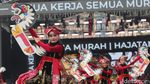 Tarian Merajut Nusantara Meriahkan Hajatan Rakyat Ganjar-Mahfud