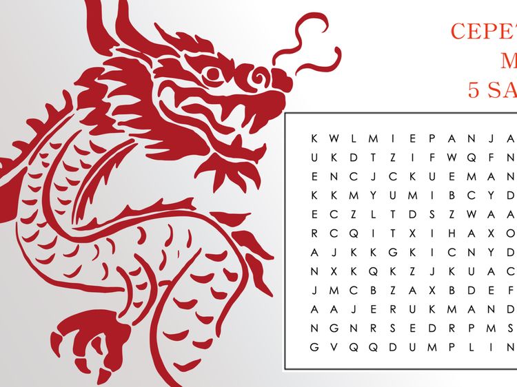 Tes Mata di Tahun Naga, Seberapa Cepat Bisa Temukan Kata Tersembunyi?