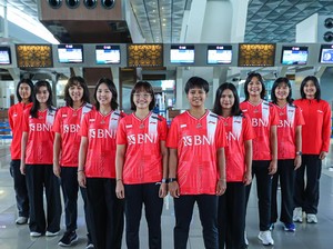 BATC 2024: Tim Bulutangkis Indonesia Berangkat ke Malaysia