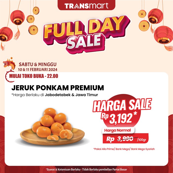 Transmart Full Day Sale