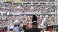 Kampanye akbar Anies-Muhaimin ini juga diisi hiburan. 