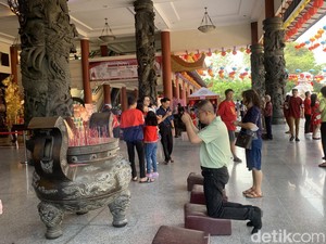 Rayakan Imlek, Etnis Tionghoa di Medan Berharap Kemakmuran