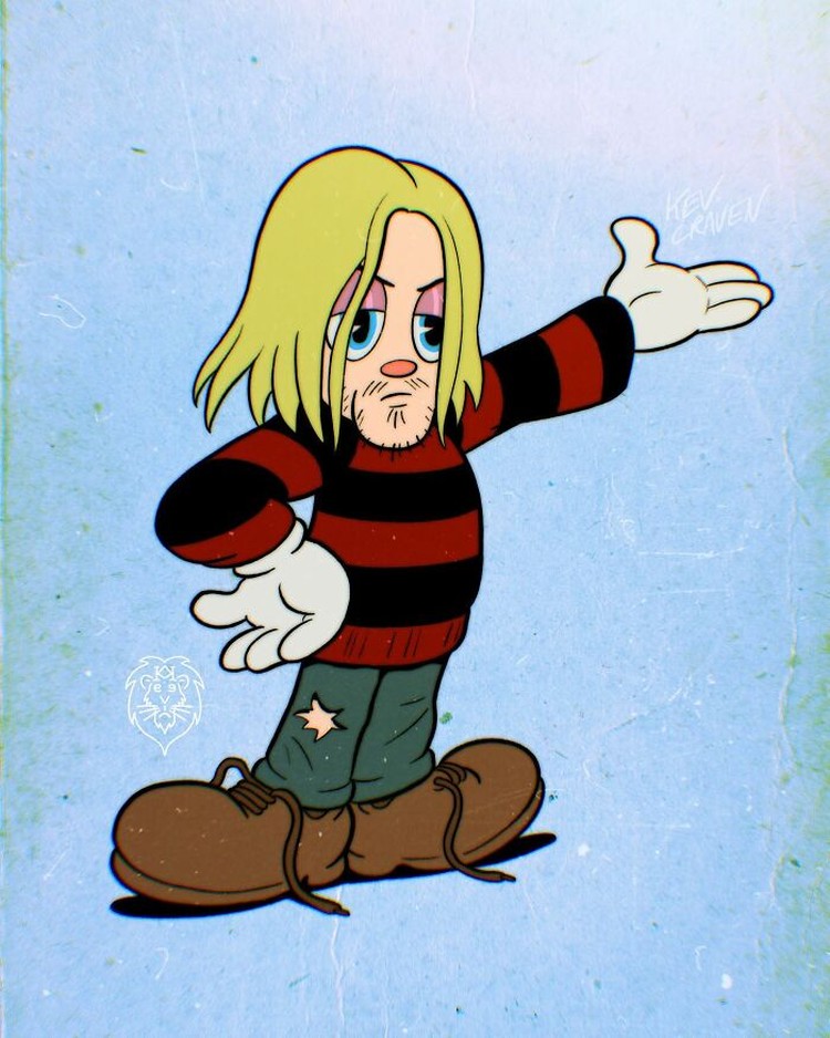 15 Musisi Hebat Jaman Dulu Dibuat Kartun, Ada yang Tau Karya-karyanya? Seorang kartinus dari Inggris, Kev Craven, membuat animasi para musisi terkenal dengan gaya kartun 1930-an. Kira-kira begini hasil karyanya.