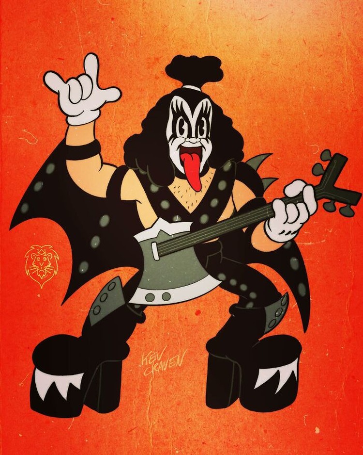 15 Musisi Hebat Jaman Dulu Dibuat Kartun, Ada yang Tau Karya-karyanya? Seorang kartinus dari Inggris, Kev Craven, membuat animasi para musisi terkenal dengan gaya kartun 1930-an. Kira-kira begini hasil karyanya.