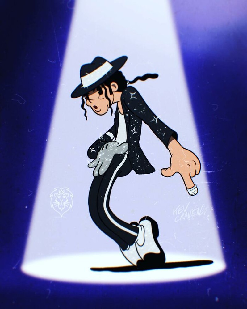 Seorang kartinus dari Inggris, Kev Craven, membuat animasi para musisi terkenal dengan gaya kartun 1930-an. Kira-kira begini hasil karyanya.