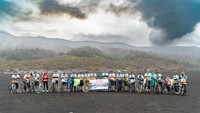Meskipun demikian, mereka tampak menikmati acara tersebut yang digelar awal tahun 2024 ini sekaligus sebagai rasa syukur dan tadabur alam.