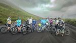 Asyiknya Bersepeda Menyusuri Lautan Pasir Bromo