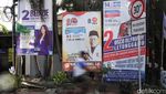 Hari Pertama Masa Tenang, Masih Banyak APK Bertebaran di Jakut