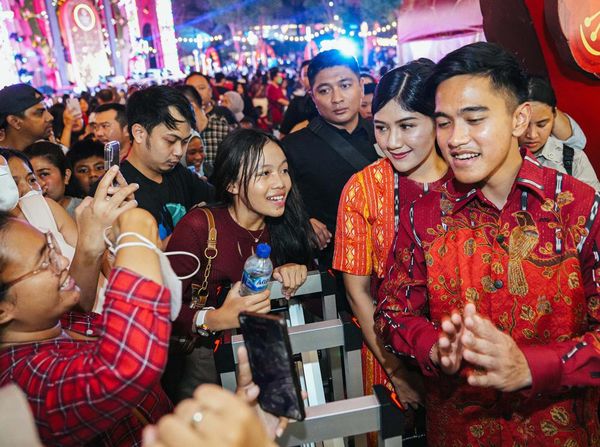 Kala Kaesang dan Erina Hadiri Perayaan Imlek di Jakarta