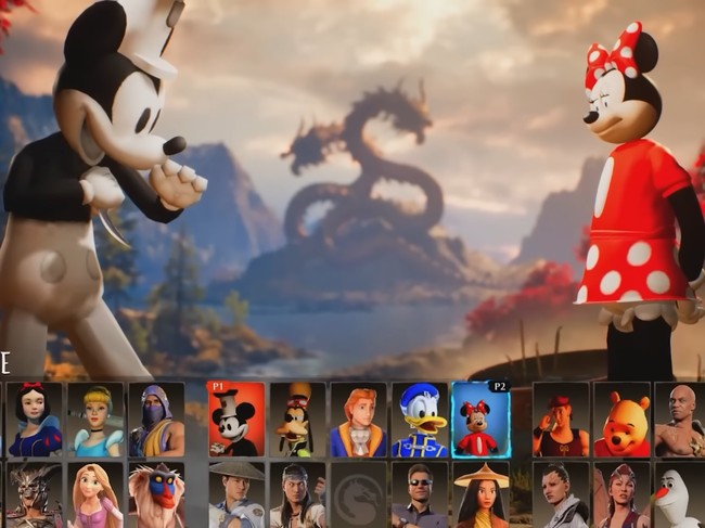 Karakter Disney Berantem Brutal di Game Mortal Kombat1 1 Karakter Disney di Game Mortal Kombat1