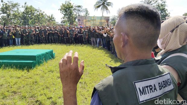 Mitra Babinsa siap mengawal Pemilu 2024.