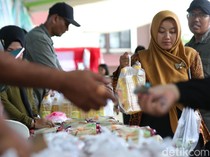 Pasar Murah di Banyuwangi Diserbu Warga, Ratusan Sembako Ludes Terjual