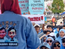 Potret Ramainya Pesta Rakyat Gemoy di Sorong