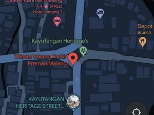 Sarkasme Warga Malang, Namai Titik di Peta: Wisata Tukang Parkir Preman