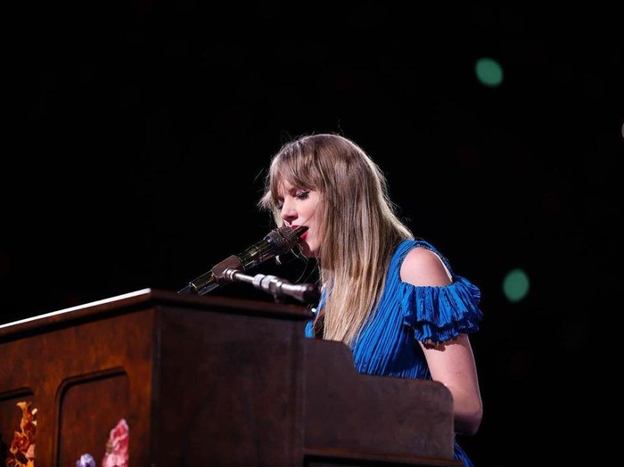 Taylor Swift Taylor Swift sukses menggelar 4 panggung The Eras Tour di Tokyo Dome sejak 7-10 Februari 2024.
