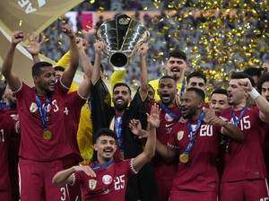 Diwarnai 3 Penalti, Qatar Juara Piala Asia 2023 Setelah Gebuk Yordania 3-1