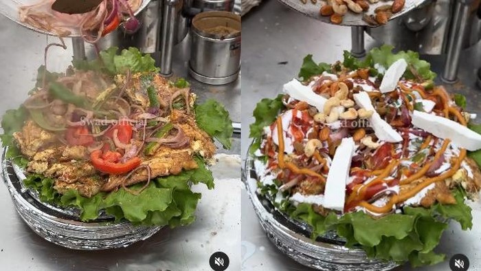 Ada Lagi! Jajanan Aneh di India, Telur Dadar ‘Musim Dingin’ Pakai Buah Kering