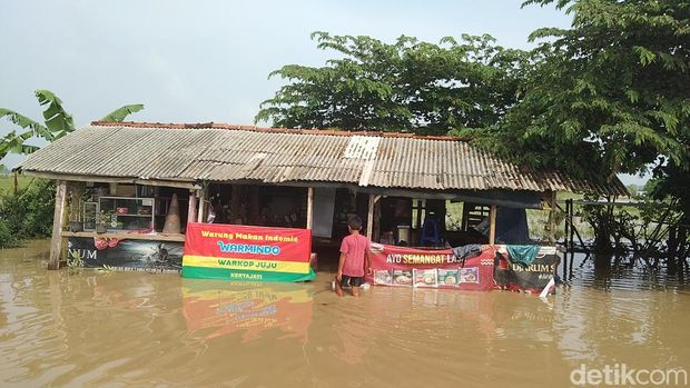 Banjir di Kertajati, Majalengka.