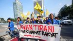Bawa Bendera Kuning, PMII Lakukan Aksi Lawan Tirani