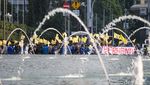 Bawa Bendera Kuning, PMII Lakukan Aksi Lawan Tirani