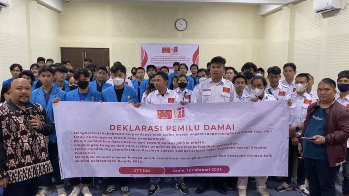 BEM KSI Deklarasi Pemilu Damai