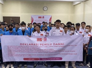 BEM KSI Deklarasi Pemilu Damai, Dukung Jokowi Sampai Akhir Jabatan