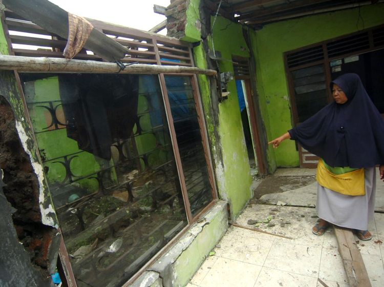 40 Rumah di Desa Kajen Tegal Rusak Imbas Bencana Tanah Bergerak