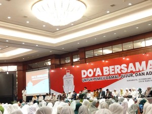 Cak Imin Hadiri Doa Bersama Para Kiai Untuk Pemilu Damai di Surabaya