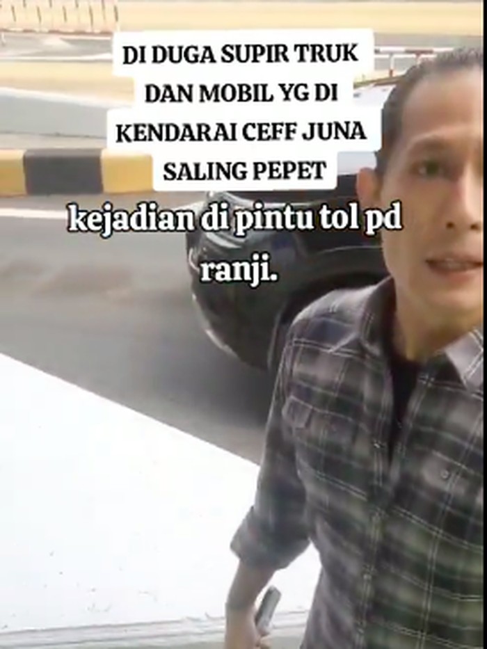 Chef Juna cekcok dengan sopir truk