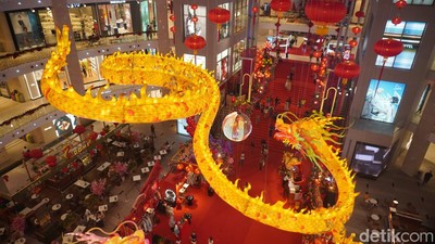 Dekorasi Dinasti Naga Semarakkan Imlek di Pavilion Kuala Lumpur