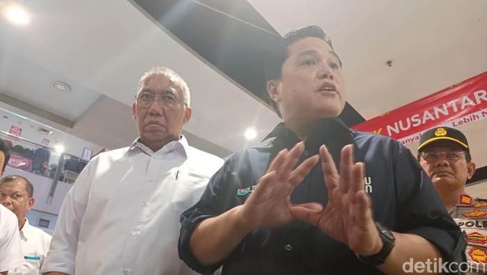 Erick Thohir Cek Stok Beras