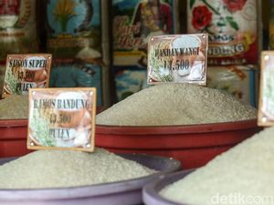 Harga Turun dan Stok Berlebih, Beras Deflasi 0,45%