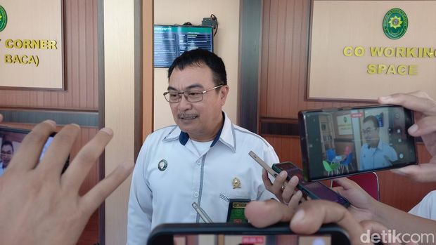 Humas Pengadilan Negeri (PN) Solo Bambang Ariyanto saat ditemui di PN Solo, Senin (12/2/2024).