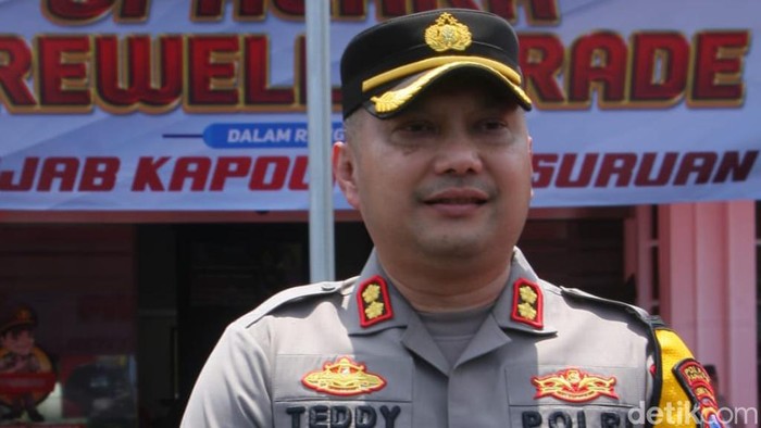 Kapolres Pasuruan AKBP Teddy Chandra.