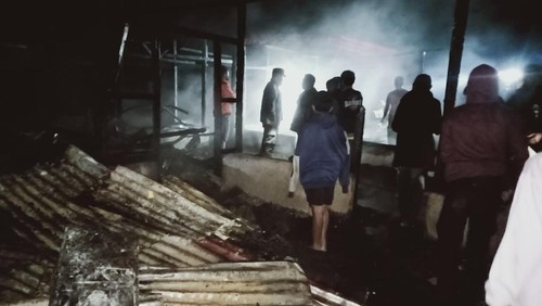 Alosius Gaba (63) hangus terbakar  bersama rumah miliknya di Desa Ubedolumolo, Kecamatan Bajawa, Kabupaten Ngada, NTT (Dok. Humas Polres Ngada)