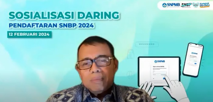 Ketua Tim Penanggung Jawab SNPMB 2024, Ganefri.