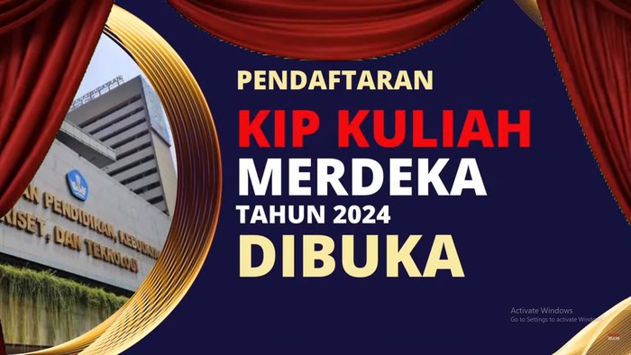 KIP Kuliah Merdeka 2024